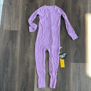 Dream Big Little Co Onesie.  Purple sleeper pajamas.  Purple.  New with tags. 3T